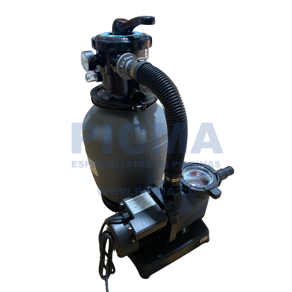Kit bomba 0.33 HP con filtro para PISCINA ESTRUCTURAL