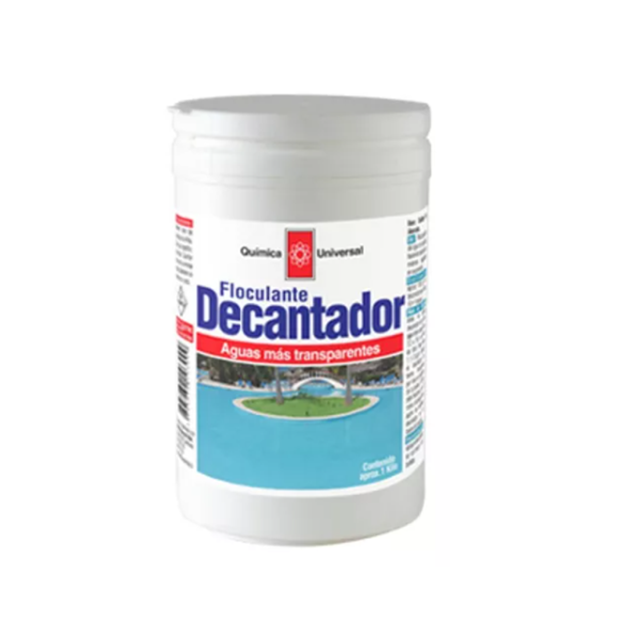 Decantador piscina 1 kg - 12% OFF