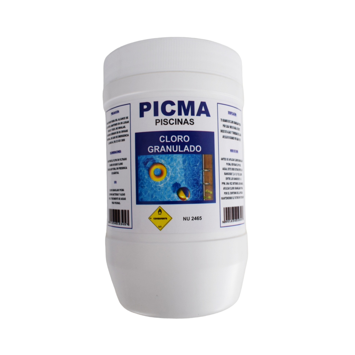Cloro piscina granulado 1 kg