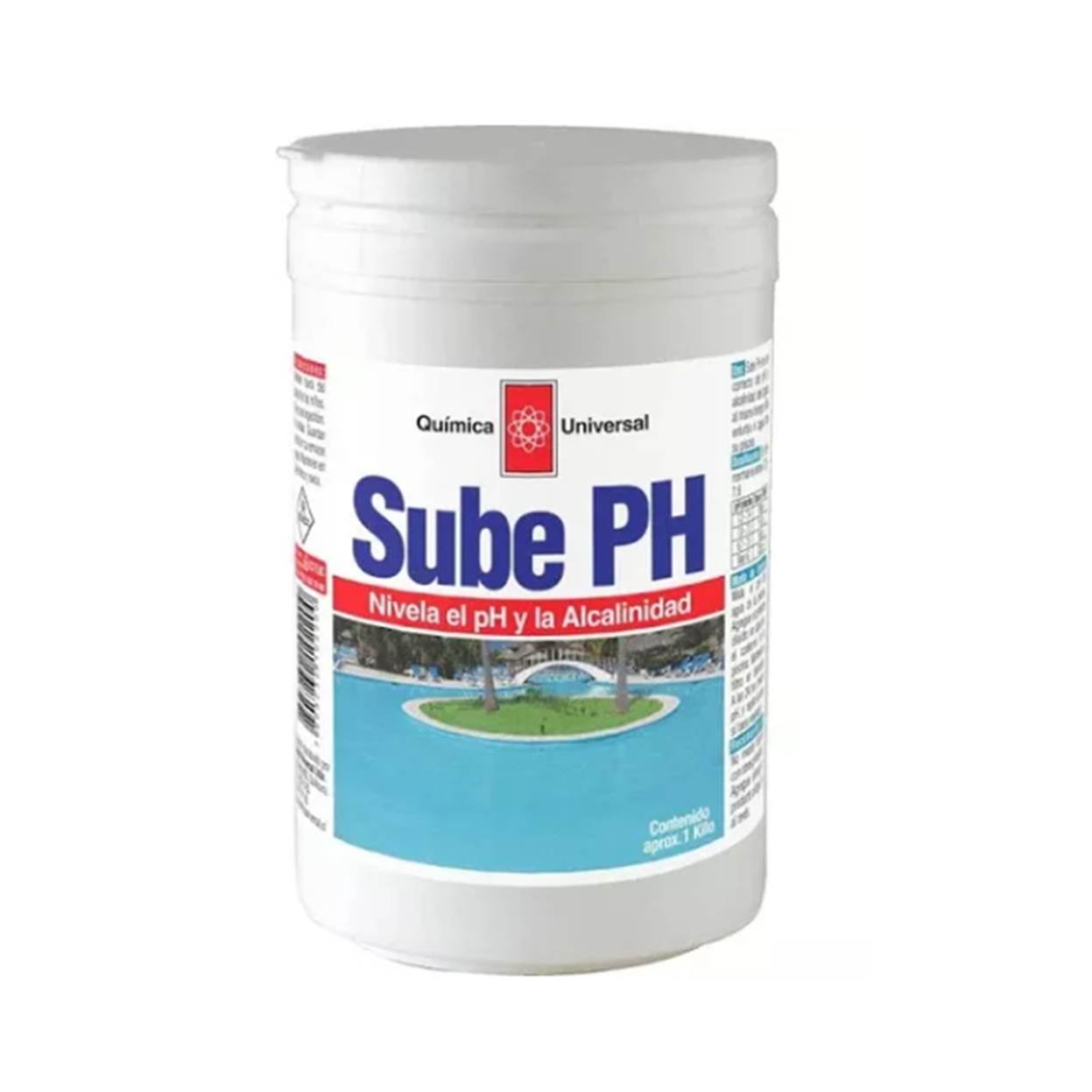 PACK 10 Sube PH piscina 1 kg - 20% OFF