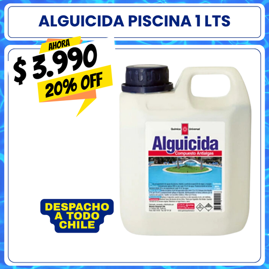 Alguicida piscina 1 lts