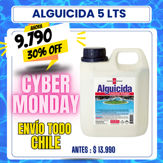 Alguicida piscina 5 lts - 30% OFF