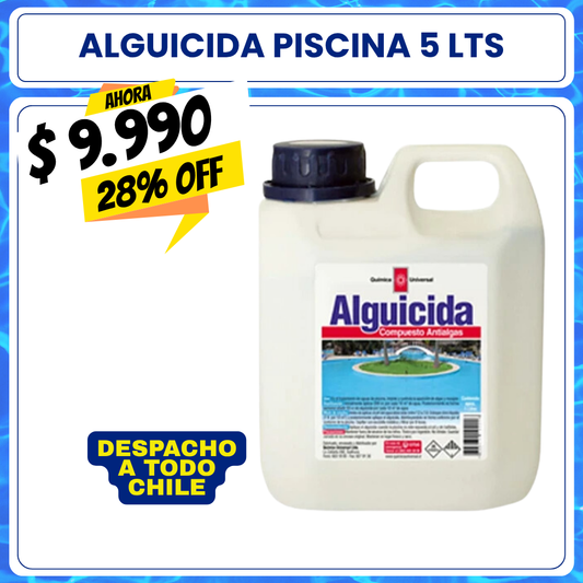 Alguicida piscina 5 lts