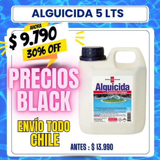 Alguicida piscina 5 lts - 30% OFF