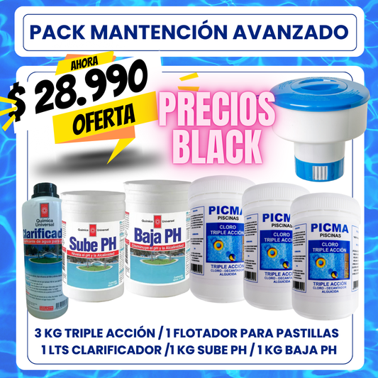 Pack mantención AVANZADO 7 Artículos