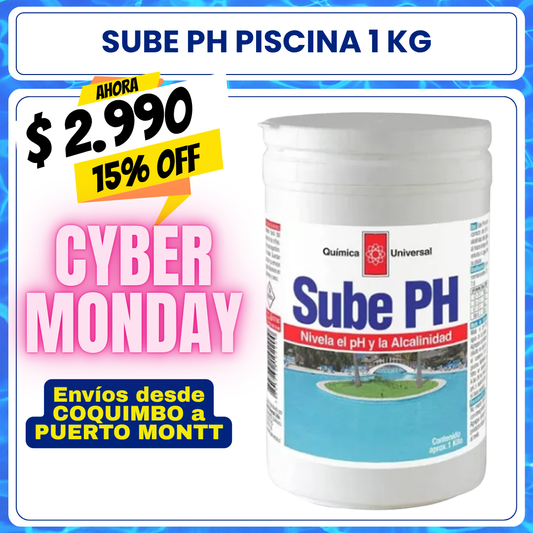 Sube PH piscina 1 kg