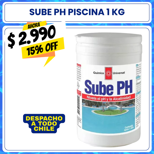 Sube PH piscina 1 kg