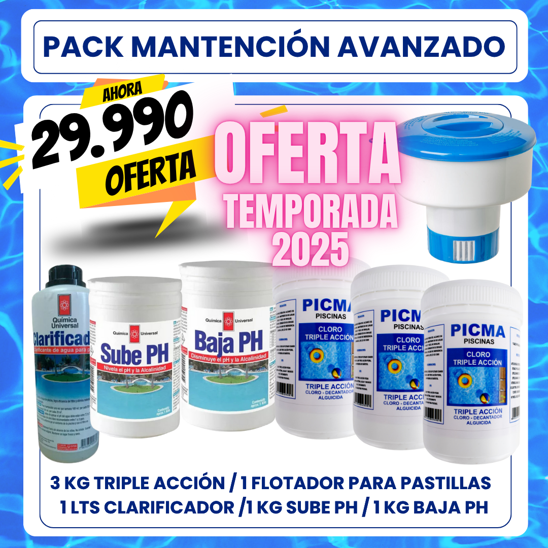 Pack mantención AVANZADO 7 Artículos - OFF 10%