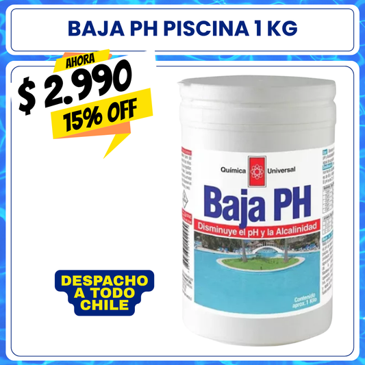 Baja PH piscina 1 kg