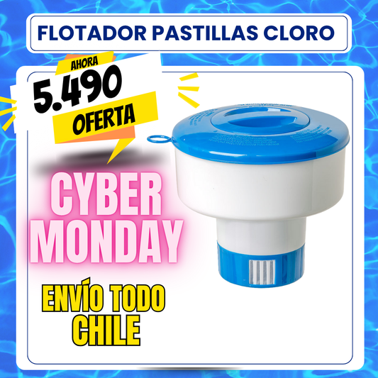 Flotador para pastillas de cloro - OFERTA CYBER