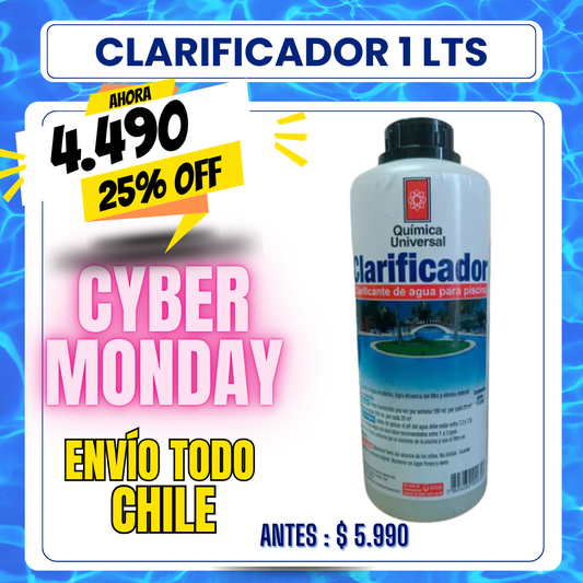 Clarificante liquido 1 lts - 25% OFF