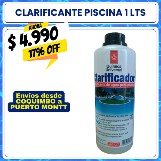 Clarificante piscina 1 lts