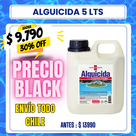 Alguicida piscina 5 lts - 30% OFF