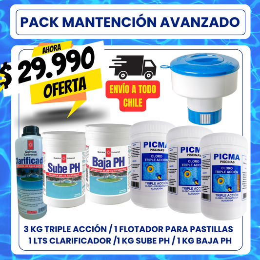 Pack mantención AVANZADO 7 Artículos
